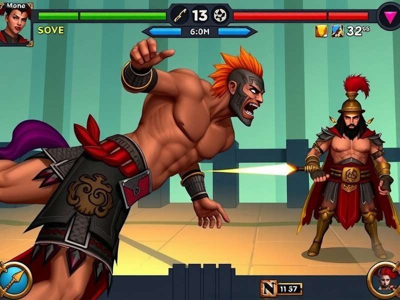 Groove Gladiator gameplay screenshot