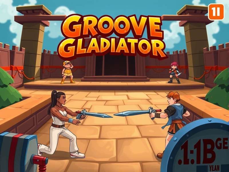 Groove Gladiator advanced combat scene